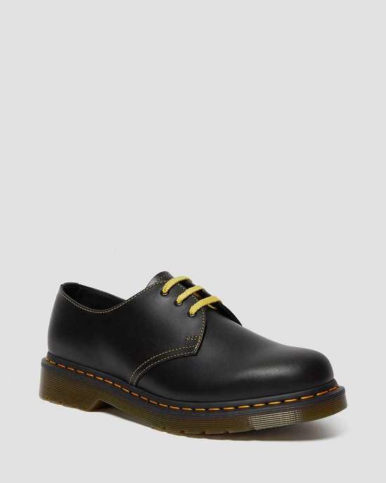 Zapatos Con Cordones Dr. Martens 1461 Atlas Mujer Negros MX-06843